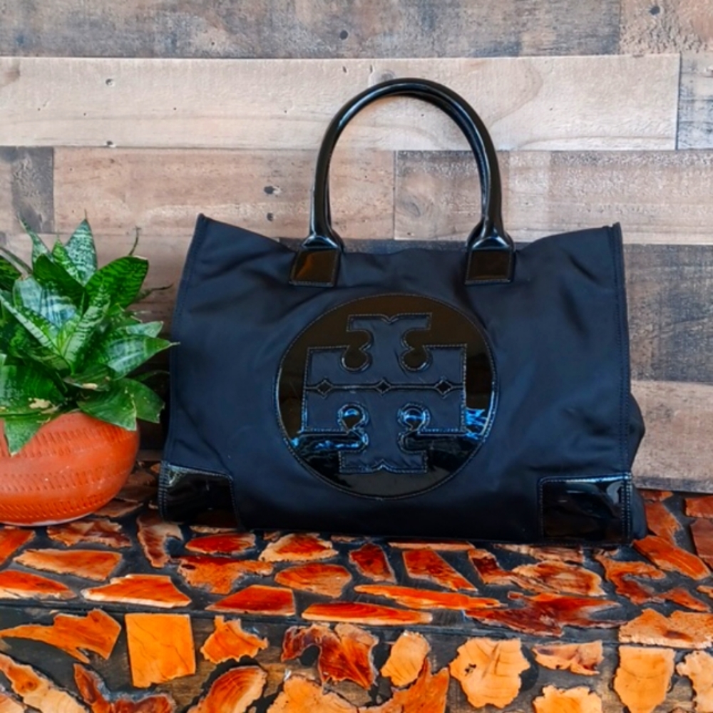 Tory Burch Miller Black Large Tote